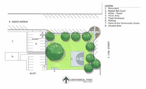 Centennial Park Map