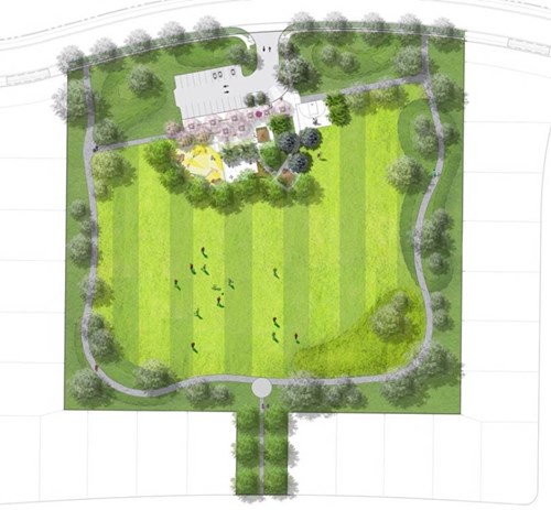 Keith Bird Legacy Park Map